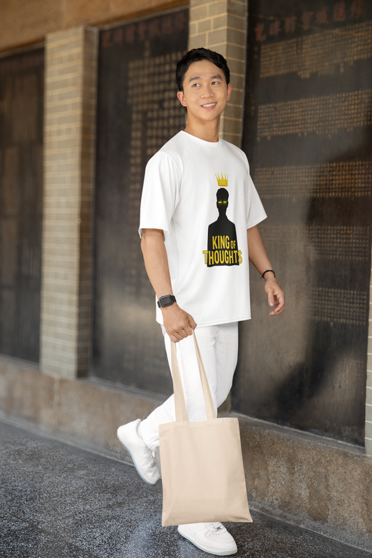 King of Thoughts Tee – Oversized Terry Cotton