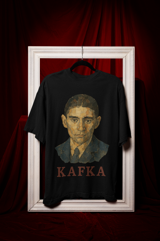 Kafka Mosaic – Thoughtwear for the Alienated Mind. Oversized Terry Cotton Tee